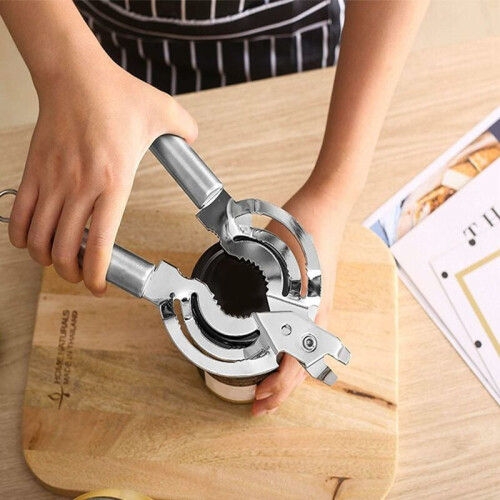 Kitchen Hero, Ανοιχτήρι Βάζων από Ανοξείδωτο Ατσάλι, Εργονομικός Σχεδιασμός, Εύκολο 2