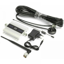 Gsm Signal Booster, N Male To N Female Bulkhead For Secure Connections, Copper Shield For Signal Protection, 900MHz To 2100MHz Coverage, EU Region