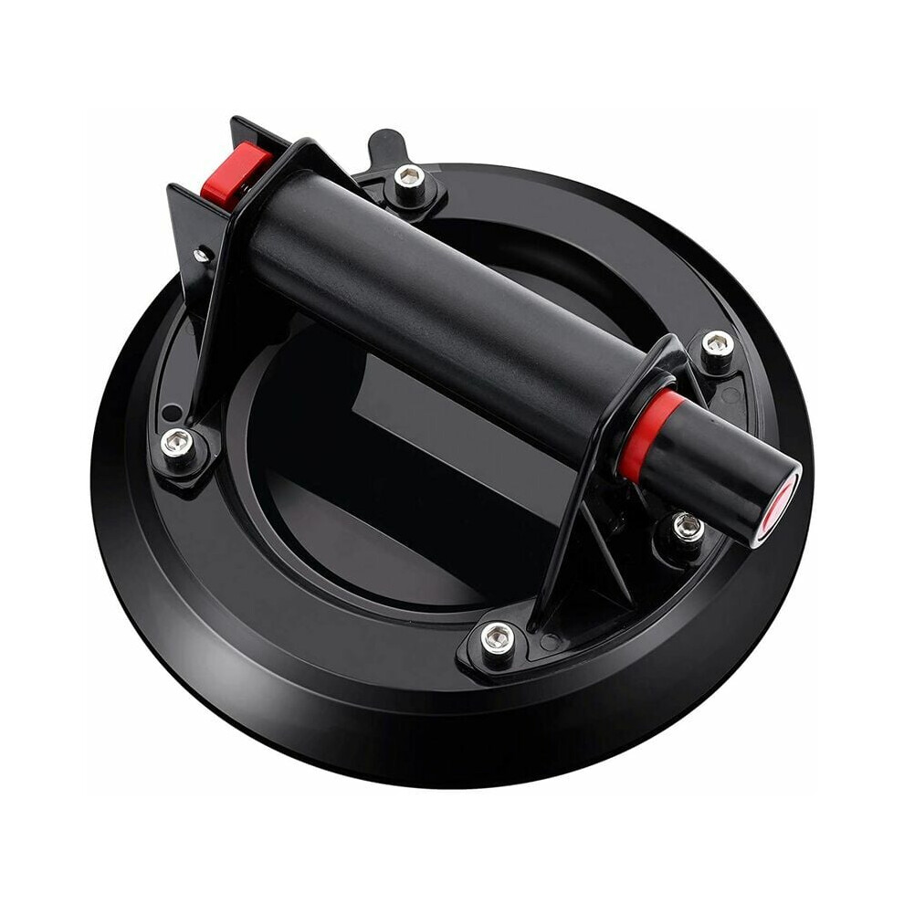 Professional Vacuum Suction Cups, Ergonomic Handle For Smooth Surface Materials, Industrial Glass Sucker, Strong Suction, 8 Inches Diameter (1Pc), 9448196389201