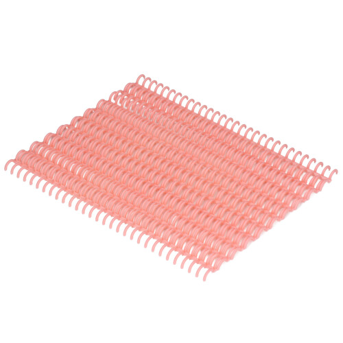Loose Leaf Binding Spine for Document Organization, PP Material Based Binding Coils with Cuttable Design, Closed Column Lock Spiral for School Office
