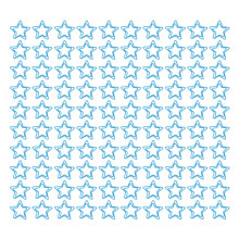 Clipes de papel em formato de estrela, decorativos e metálicos, com acabamento antiferrugem. Design requintado, leves e portáteis, fáceis de
