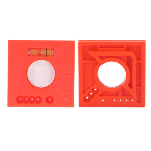 Trim Marks Offset Ruler with Level, 45 Degree Ruler for Parallel Line Marking, Multifunction Level Tool for Accurate Cutting and Horizontal 2