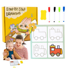 Wipe Clean Preschool Workbooks, Write and Delete Book for Toddlers