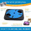 Dog Scratch Pad For Nails Round Rotating Scratch Board With Removable Green Snack Compartments 4