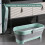 Compact Folding Mop Bucket Rectangular, Foldable Cleaning Tool, Green Container For Home, Laundry, Kitchen 4