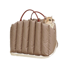 Pet Carrier Soft Pet Travel Bag for Cats, Dogs, Puppies khaki