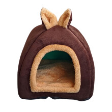 Soft Hedgehog Nest, Removable Hamster Bed, Winter Hamster Habitat, Cosy Ferret Bed