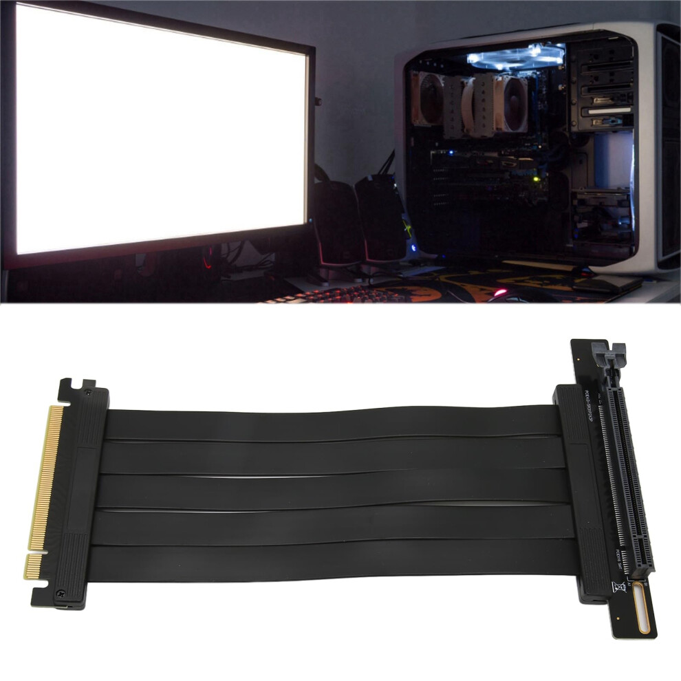 Speed Pci Express Extender Pcie 4.0 Riser Cable 90Degree Flexible Gpu Extension For Rtx 4090/4080/4070 20Cm 9412369104113