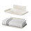 Folding wall shelf, bathroom stand, extra storage floating bracket  Practical shelf for towels, clothing 1