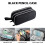 1 Piece Black Pencil Case with 3 Compartments Large Pencil Case Ruler Pencil Sharpener 4