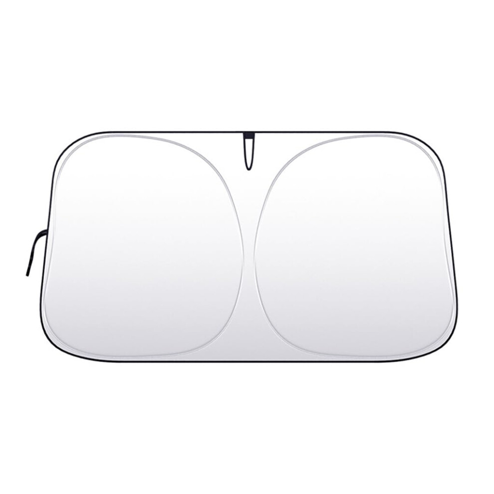 Car Windscreen Sun Shade For Tesla Model 3 Highland Foldable 140X70cm Windshield Sunshade Uv Block Front Sun Visor 9412369104625