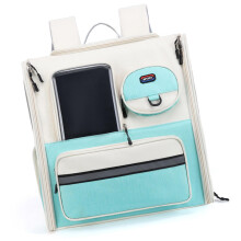 Detachable dog trolley bag, large, foldable, pet carrier, cat travel bag, carrying bag with telescopic handle, shoulder straps