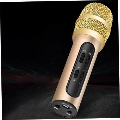 Vocal Microphone for Karaoke Recording, Comfortable Handheld Clip On Microphone 2