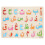 1 Set Kinderen Puzzelspeelgoed Vroege Educatief Bord 6