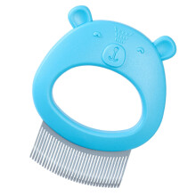 Pet Comb for Grooming Medium Cats and Dogs, Sky Blue