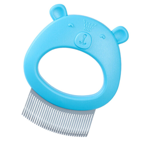 Pet Comb for Grooming Medium Cats and Dogs, Sky Blue