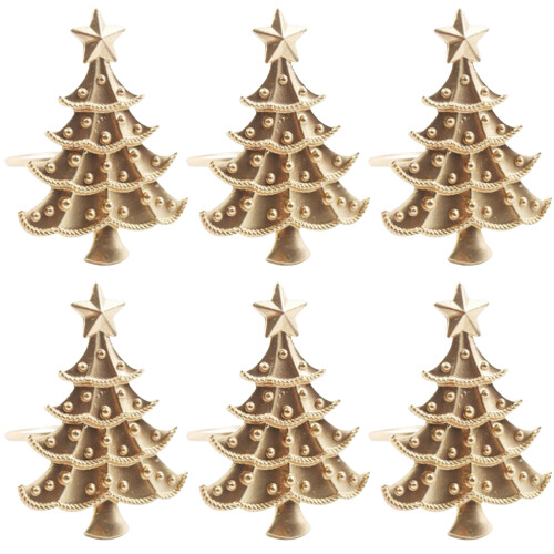 6 Metall Für Weihnachtsbaum Tischdeko 2