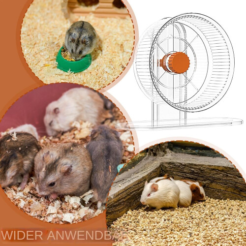 Hamster Wheel for Cage  Running Wheels for Small Animals 14cm 2
