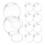 10Ud Redondo De Vacío Transparente Para DIY Decor 1