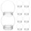 10Ud Redondo De Vacío Transparente Para DIY Decor 9