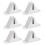 6Pièces Socles De Clôture En Pour Jardin Multifonction 1