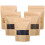 50 Pcs Brown Kraft For Coffee Cookie Packaging 3