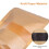 50 Pcs Brown Kraft For Coffee Cookie Packaging 7