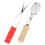 2Pcs Colored Wooden Musical Spoons Creative Percussion Toy 1