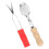 2Pcs Colored Wooden Musical Spoons Creative Percussion Toy 6