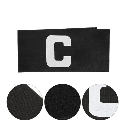 bracciale regolabile per calcio rugby pallacanestro nero 2