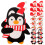 150Pcs Cartoon Pattern Candy Packaging Paper Cards Safe Candy Holder 8