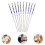 5 Pares De Hashis Azul E Porcelana Para Casa E Restaurante 10