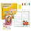 Preschool Learning Paint, Stick Figure Drawing Exercise, Simple Drawing Book 1