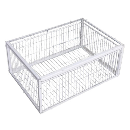 Pigeons Cage Automatic Sparrow Catcher EscapeProof Iron Trap 4Way Entry Foldable Cage For Macaws Parakeets Sparrows
