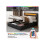 Upholstered bed 135 x 190 cm functional bed with slatted frame and storage space, LED lighting in different colors, black, PU 4