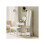 HOMCOM Elegant Dressing Table, with Round Mirror, 80 x 40 x 123 cm - White 5