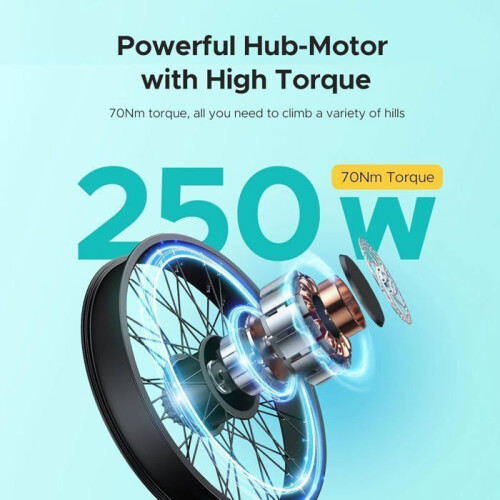 ENGWE Bicicleta elétrica VTC - ENGWE - E26 ST - 26 polegadas - Motor 250W - Autonomia 140km - verde 2