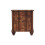 Solid Wood Valencia Bedside, 3 Drawers, Brown 6
