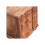 Solid Wood Valencia Bedside, 3 Drawers, Brown 4