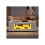 Hollow coffee table with open storage compartment, sofa side table with LED lighting, 100  50  35 cm, white 1