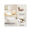 Bed frame with storage 150 x 200 cm, Cloud bed with padded base, including 2 removable cushion covers, warm white 6