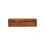 Solid Wood Lunar 2 Drawer Chestnut Wall Mounted Media Unit, 1 Shelf, Dark Brown 4