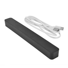 (As show, One size) 32LED Sound Control Music Ambient Light USB Powered APP Bluetooth Rhythm Light for Car-1131