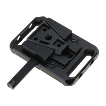 V-Mount-Batterieplatte für V-Mount-Batterien, tragbar,-Schwarz
