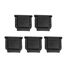 5Pcs Hot Shoe Cover Caps for ZV1M2 ZV1F/E10 A6000-Black