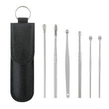 Pack of 6 Ear Cleaners, Ear Wax Remover, Reusable for Children and Adults