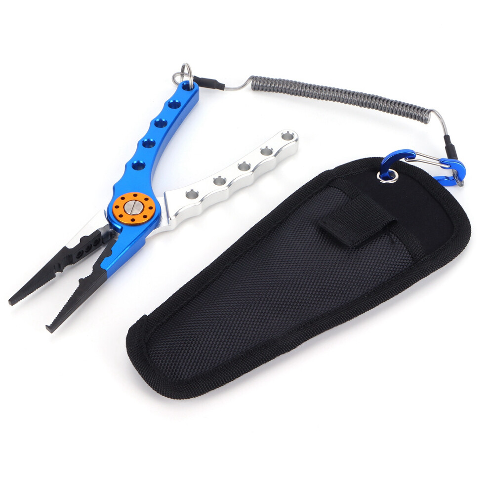 Corrosion Resistant Fishing Pliers, High Quality Stainless Steel, Ergonomic Grip For Easy One Hand Use, Tungsten Carbide Cutters For Tough Braid Lines-image-OPC-PP6K9DM-NEW