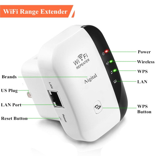Revolutionize Your Home Network With Our WiFi Extender, Universal Compatibility Ensures Seamless Connectivity For Every Device, Advanced Network Secur 2