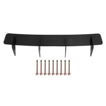 Spoiler diffuseur de pare-chocs arrière, aileron aérodynamique, accessoire de style automobile en ABS résistant aux UV et à l'usure pour une