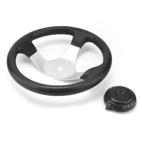 Ρυθμιζόμενο τιμόνι Go Kart, τιμόνι γενικής χρήσης, εύκολο στην εγκατάσταση, 2